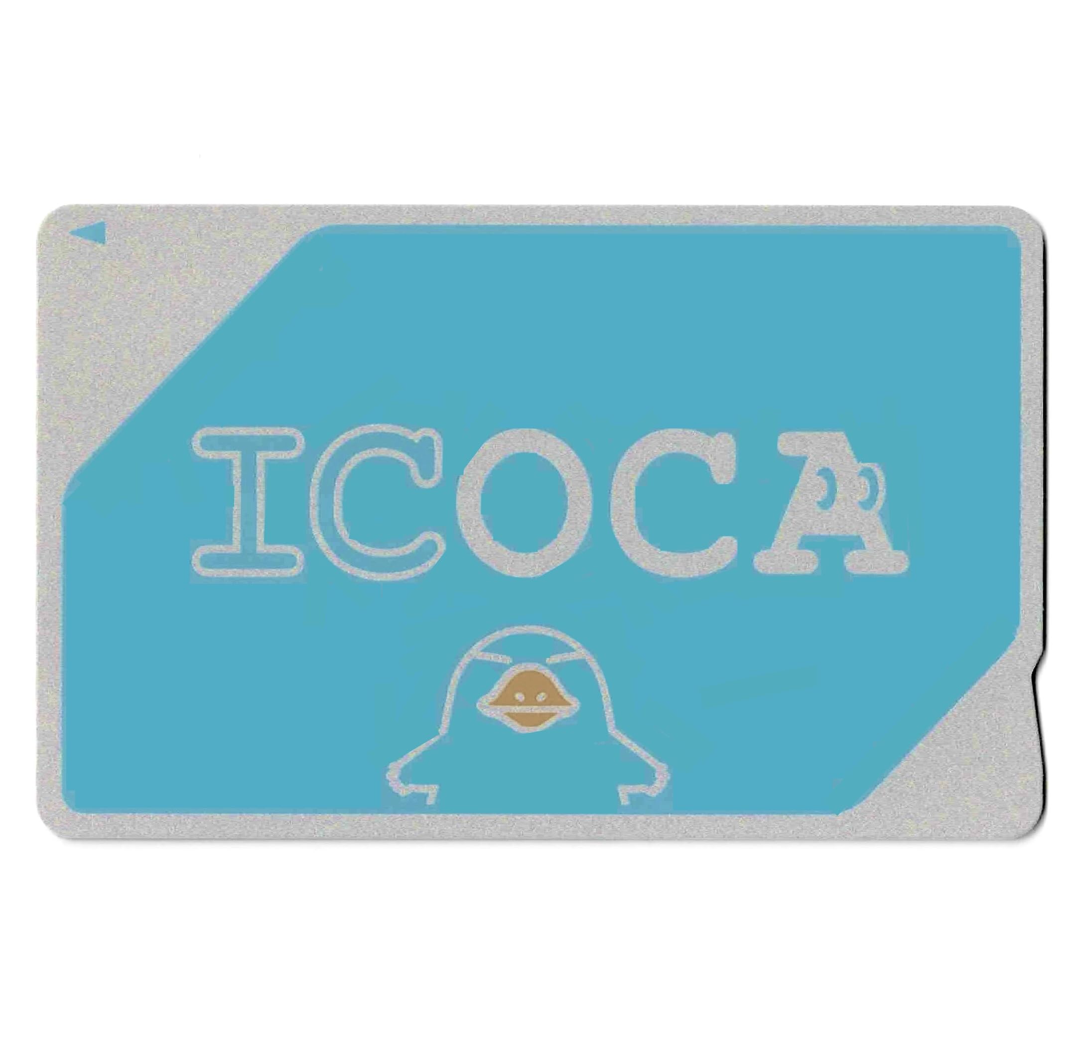 ICOCAカード Mua ICOCA（イコカ） 無記名 Suicaカード代替可 Suica スイカ